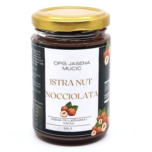 Istria Nut Nocciolata hazelnut and cocoa spread 200 g