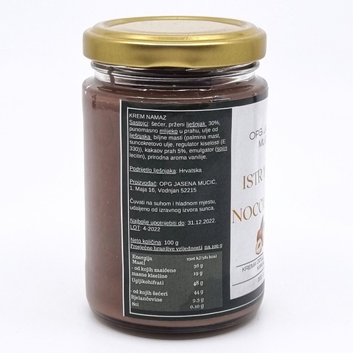Istria Nut Nocciolata hazelnut and cocoa spread 350 g