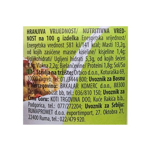 Natureta namaz s krastavcima 280 g