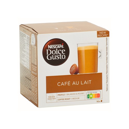 Nescafé Dolce Gusto Café au Lait Kaffee in Kapseln (16 x 10 g)