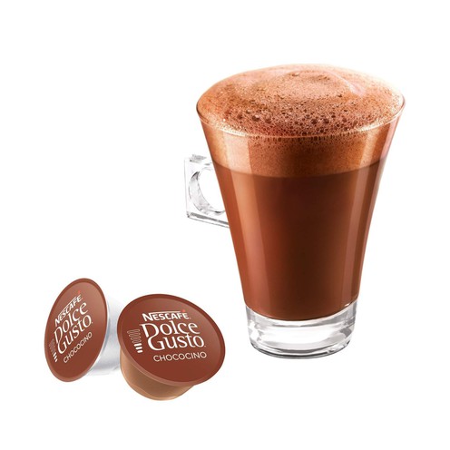 Nescafé Dolce Gusto Chococino Getränk in Kapseln (16 Stück für 8 Getränke)