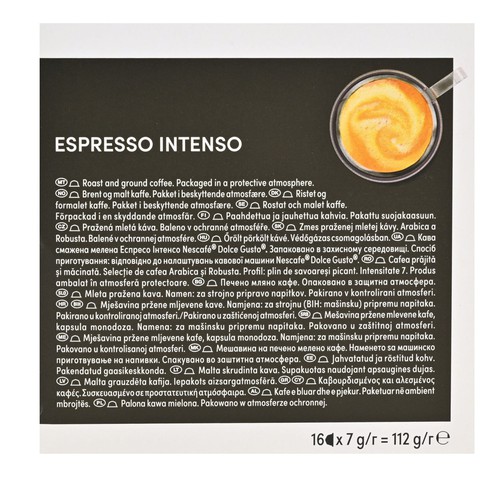 Nescafé Dolce Gusto Espresso Intenso Kaffee in Kapseln (16 x 7 g)
