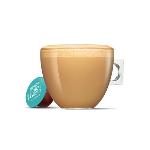 Nescafé Dolce Gusto Flat White Kaffee in Kapseln (16 x 11,7 g)