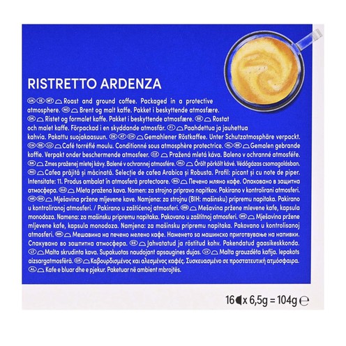 Nescafé Dolce Gusto Ristretto Ardenza coffee in capsules (16 x 6,5 g)