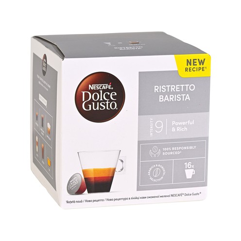 Nescafé Dolce Gusto Ristretto Barista-Kaffee in Kapseln (16 x 6,5 g)