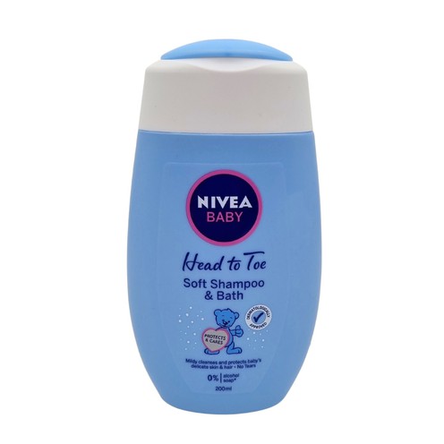 Nivea Baby Soft Shampoo and Bath 200 ml