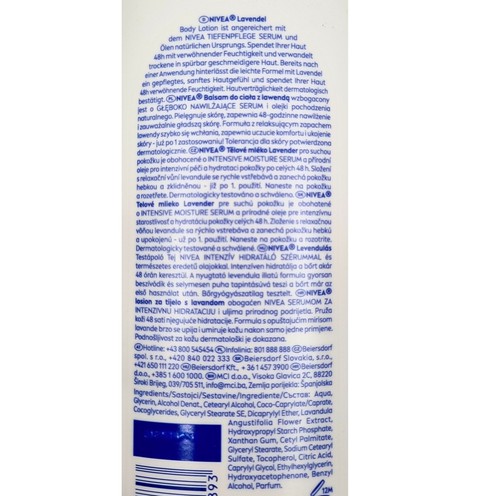 Nivea Lavender losion za tijelo 400 ml