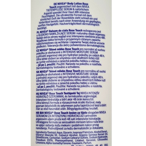 Nivea Rose Touch Body Lotion 400 ml