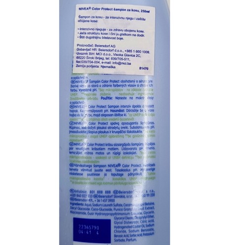 Nivea Color protect šampon za kosu 250 ml