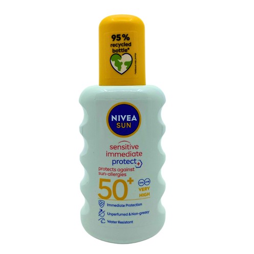 Nivea Sun Sensitive Immediate Protect spray SPF 50 200 ml