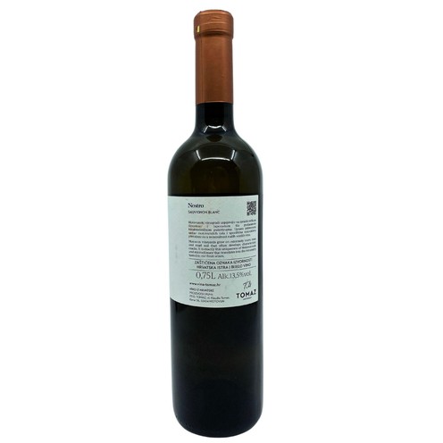 Nostro Sauvignon Blanc 2023 Tomaz 0,75 l