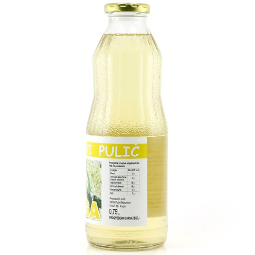 Domaći sirup od cvijeta bazge 0,75 l