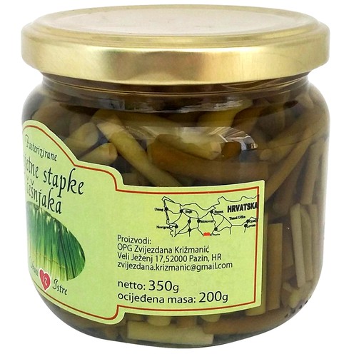Pickled garlic stalks 350 g
