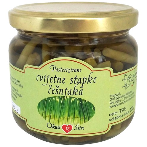 Pickled garlic stalks 350 g