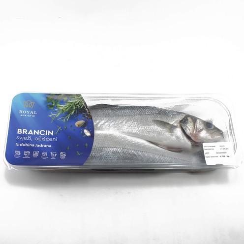 Brancin očišćeni 2 kom (300-400 g po komadu)