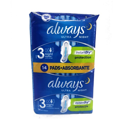 Always Ultra Night Hygienebinden (14 St.)