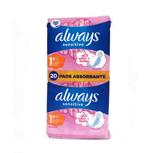Always Ultra Sensitive Normal Plus pads (20 pcs)
