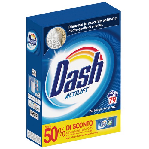 Dash Regular Waschmittel 5,125 kg