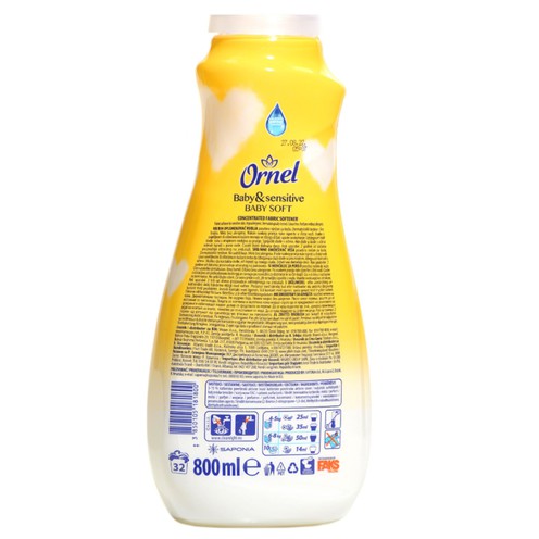 Ornel Softener Baby&Sensitive Baby soft 800 ml