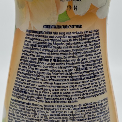 Fabric softener Ornel Golden Dream 800 ml