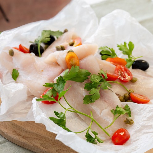 Hake "en papillote" (800 g)