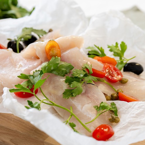Hake "en papillote" (800 g)