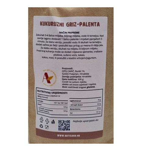 Kukuruzni griz - palenta 500 g