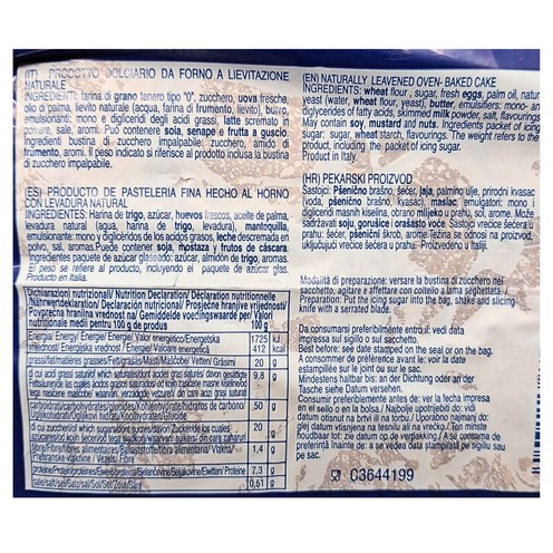 Pandoro Forno Buono 750 g