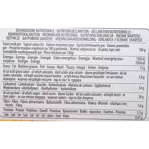 Panettone con mela, uvetta e cannella Gran Ducale 750 g