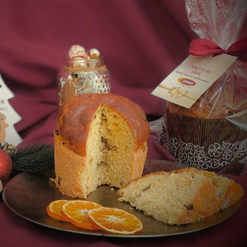 Panettone - slatki božićni kruh s kandiranom narančom 400 g