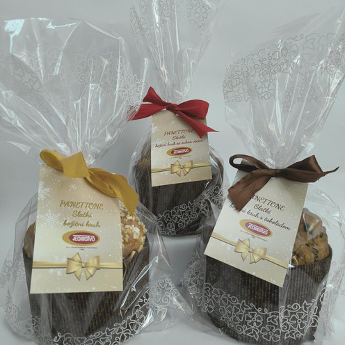Panettone - slatki božićni kruh s kandiranom narančom 400 g