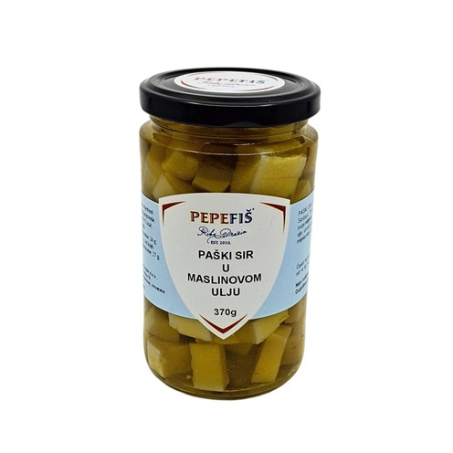 Paški sir u maslinovom ulju Pepefiš 370 g