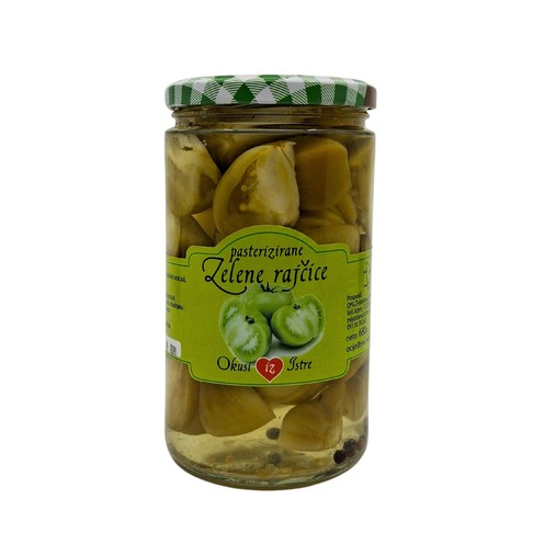 Zelene rajčice pasterizirane 680 g