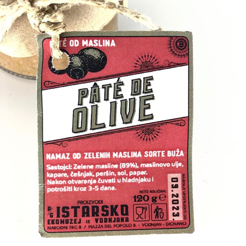 Domaći namaz od maslina EKO Istrian de Dignan 120 g