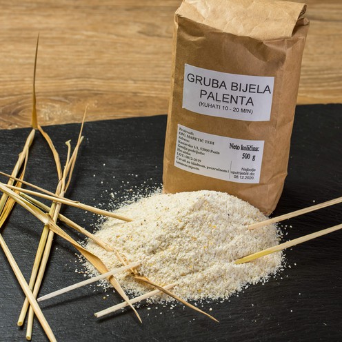 Maisgrieß - weiße Polenta 500 g