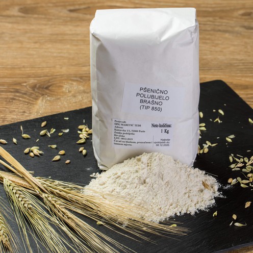 Half-white wheat flour (type 850) 1 kg