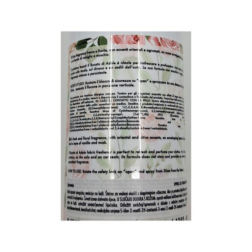 Sprej za tkanine ''Il bucato di Adele'' – Peonia 250 ml