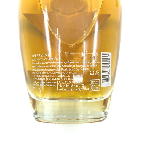 Rakija pepermint Aura 0,7 l