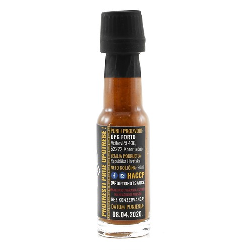 Home-made hot sauce Forto Cimitar 20 ml