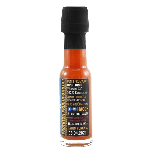Hausgemachte scharfe Sauce Forto Jugo 20 ml