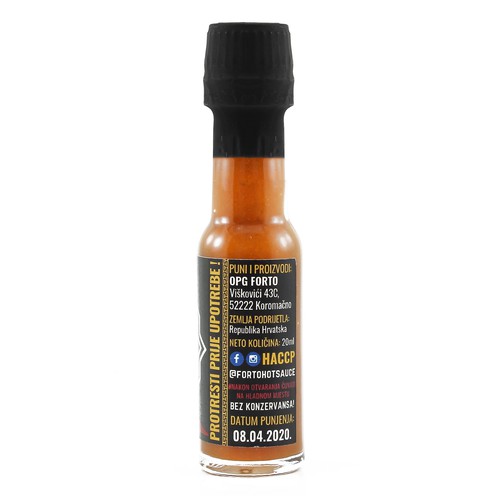 Home-made hot sauce Forto Strela 20 ml