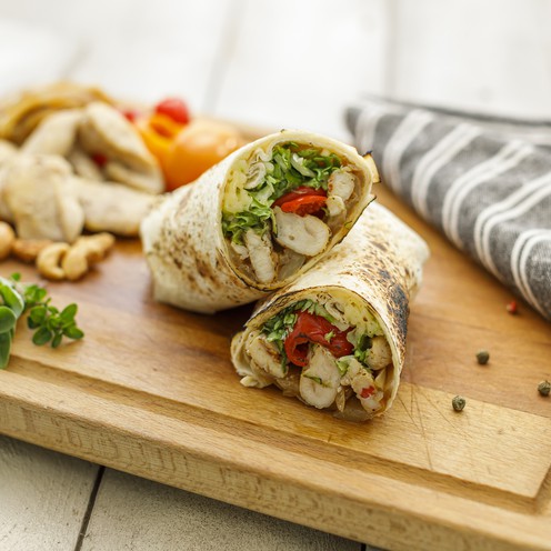 Burrito s pikantnom piletinom 4 komada (1,12 kg)