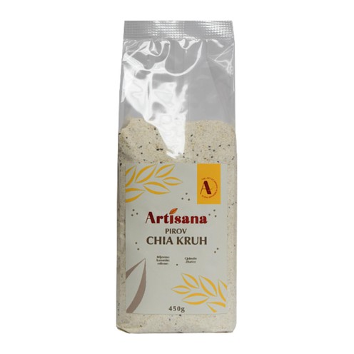 Mješavina za pirov chia kruh bez kvasca Artisana 450 g