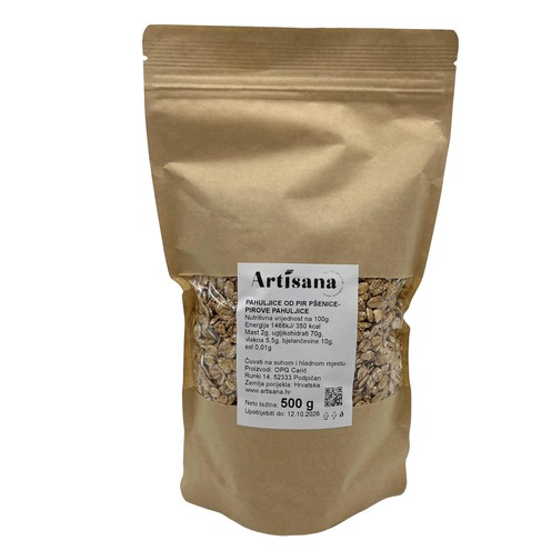 Spelt flakes Artisana 500 g