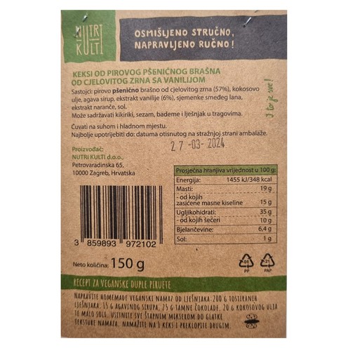 Piruete - spelt biscuits 150 g