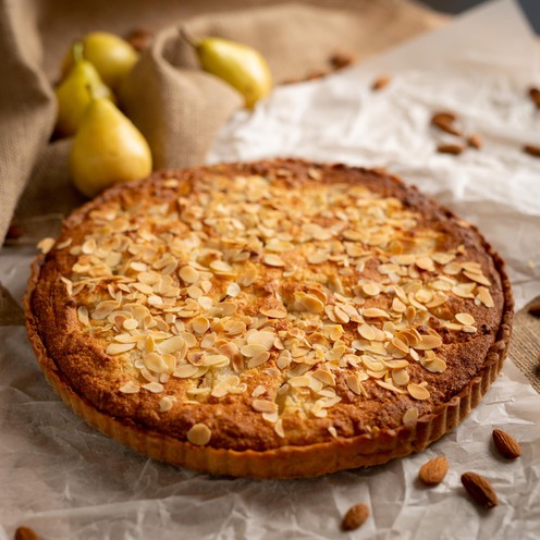 Homemade almond and pear pie (1,4 kg)
