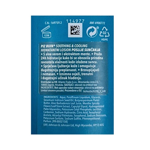 Piz Buin After sun lotion 200 ml