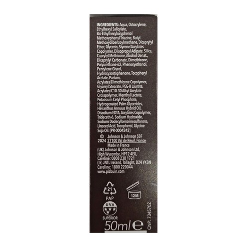 Piz Buin moisturizing face cream SPF 50 50 ml