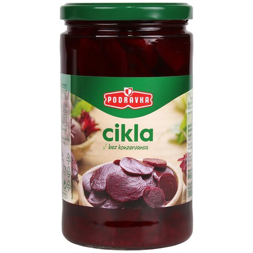 Cikla Podravka 660 g