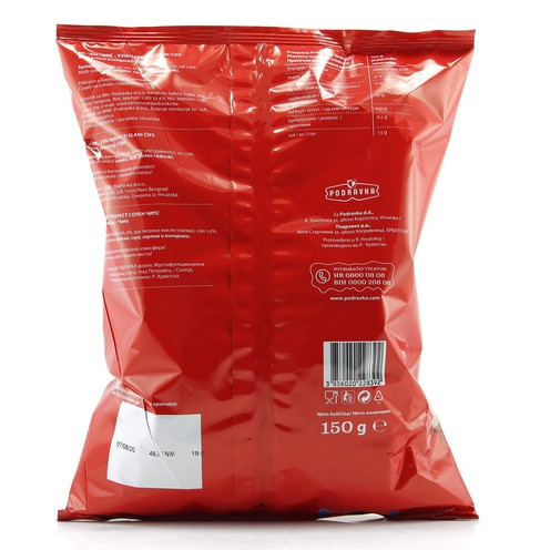 Kviki Chips geriffelt und gesalzen 150g